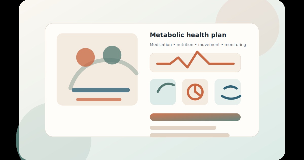 Illustration for obesity and diabetes treatment article